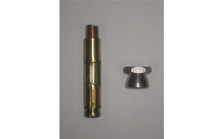 Plomba antykradzieżowa nakrętka anty wandal + kotwa mechaniczna 12x75+M10