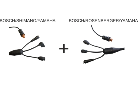 Stacja/moduł SMŁR-58.040 LiON BOX z 2 kablami posiadającymi po 4 różne wtyczki z systemem ładowania 36V (4A), 1 x gniazdo Schuko 230V, bez stojaka
