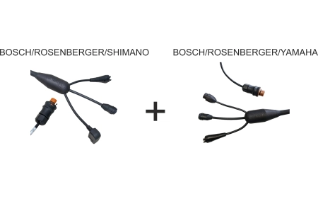 Stacja/modul SMŁR-58.040 LiON BOX z 2 kablami posiadającymi po 4 różne wtyczki z systemem ładowania 36V (4A), 1 x gniazdo Schuko 230V, opcja stojaka