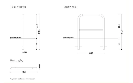 Stojak rowerowy SRP-01.02