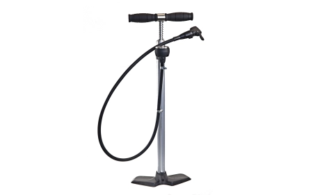 Pompka DELUXE (wąż zbrojony wzmocniony przed przetarciem i przecięciem, tłok heavy-duty ze stali nierdzewnej, adapter SKS MULTIVALVE)