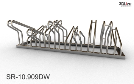 Wersja pięć wysokich pięć niskich stanowisk SR-10.909DW.