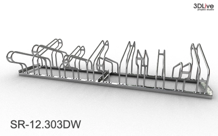 Wersja sześć wysokich sześć niskich stanowisk SR-12.303DW.