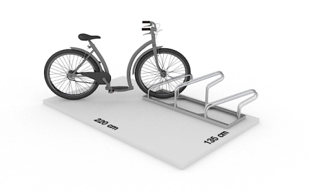 Powierzchnia robocza stojaka SR-3.909UP widok z perspektywy.