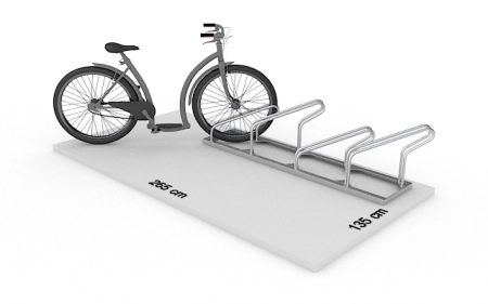 Powierzchnia robocza stojaka SR-4.909UP widok z perspektywy.