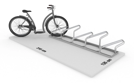Powierzchnia robocza stojaka SR-5.909UP widok z perspektywy.