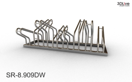 Wersja cztery wysokie cztery niskie stanowiska SR-8.909DW.